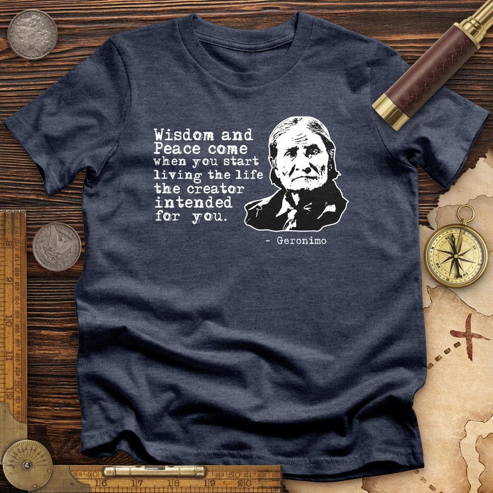 Geronimo Wisdom And Peace T-Shirt