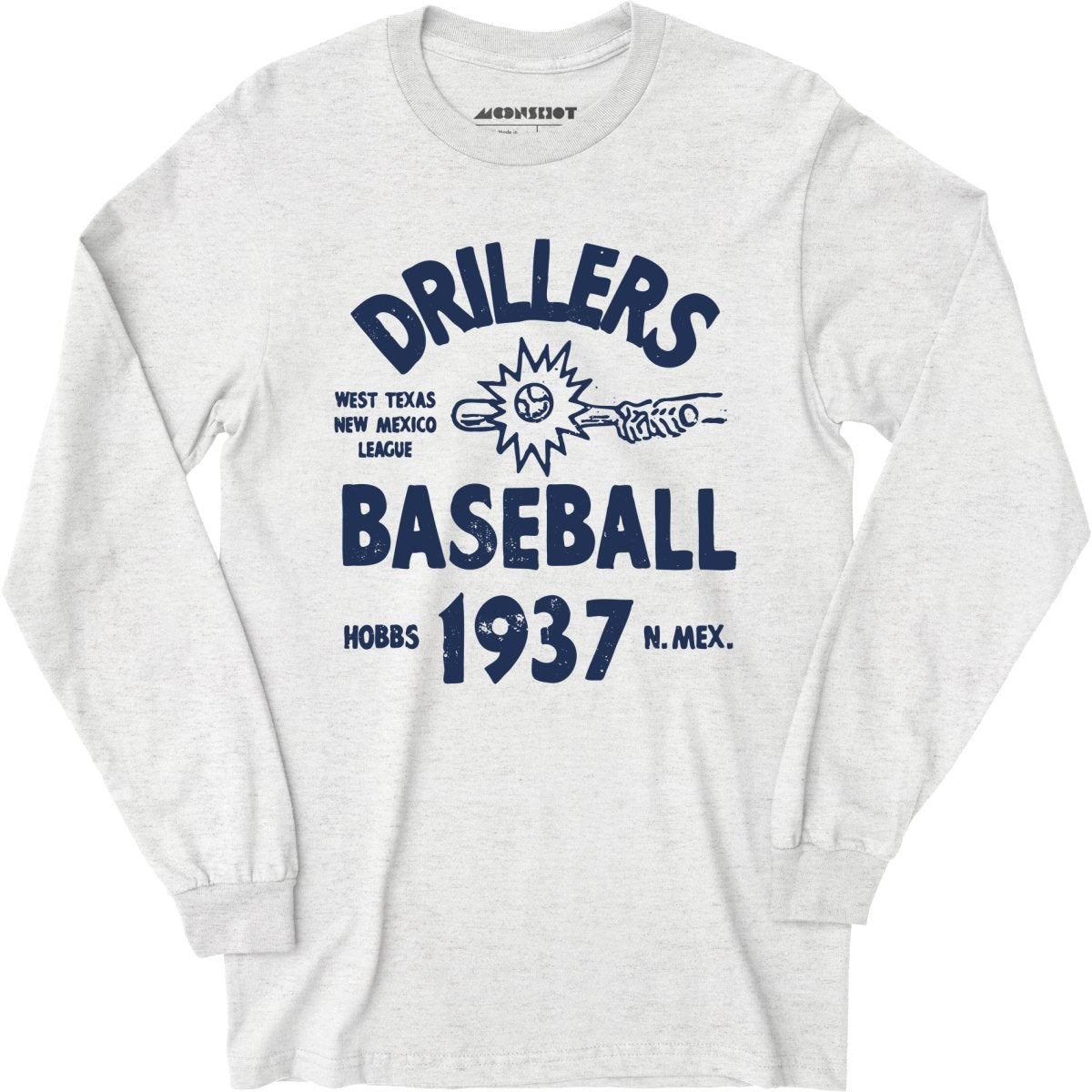 Hobbs Drillers - New Mexico - Vintage Defunct Baseball Teams - Long Sleeve T-Shirt