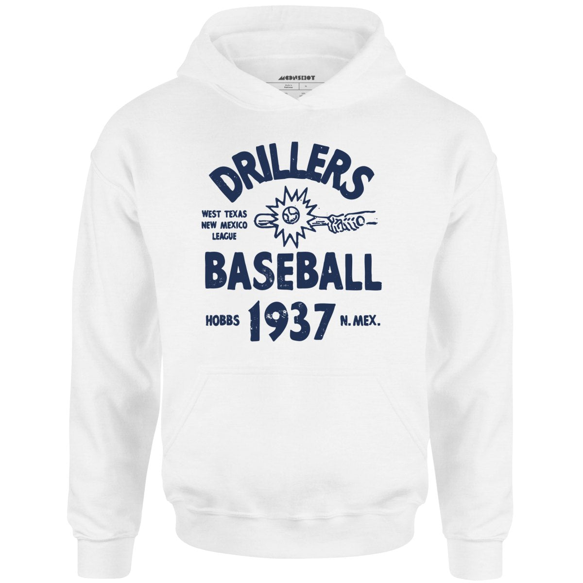 Hobbs Drillers - New Mexico - Vintage Defunct Baseball Teams - Unisex Hoodie