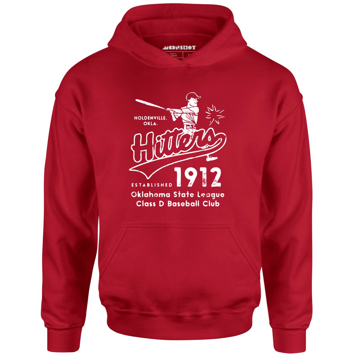 Holdenville Hitters - Oklahoma - Vintage Defunct Baseball Teams - Unisex Hoodie