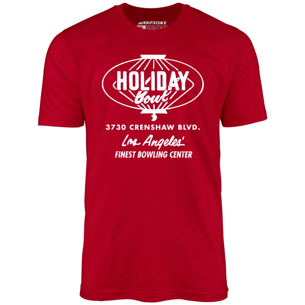 Holiday Bowl - Los Angeles, CA - Vintage Bowling Alley - Unisex T-Shirt