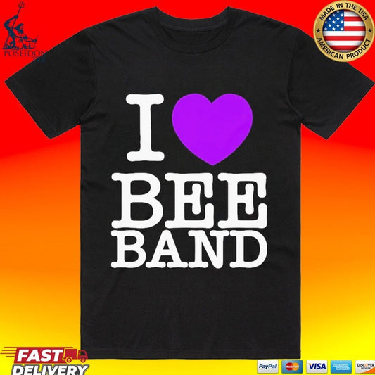 Honey Revenge I Love Bee Band T-shirt