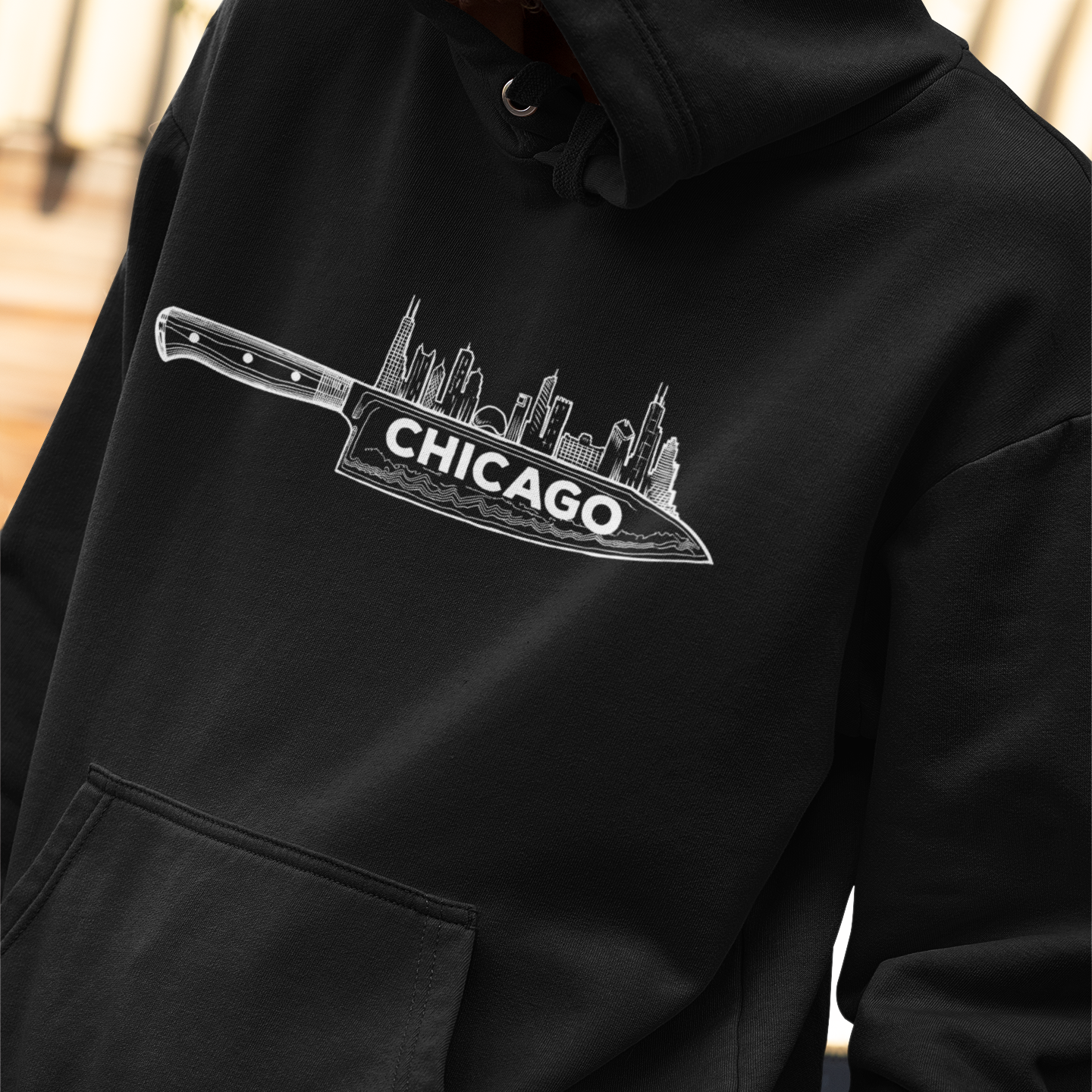 Chicago Knife Unisex Hoodie