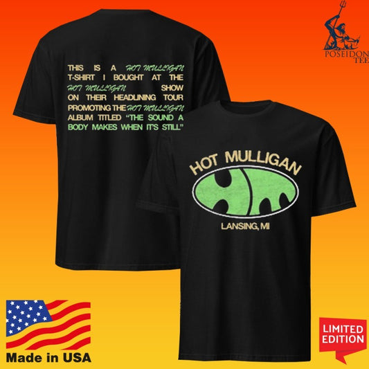 Mulligan Lansing Mi Bubble Logo Tour Shirt