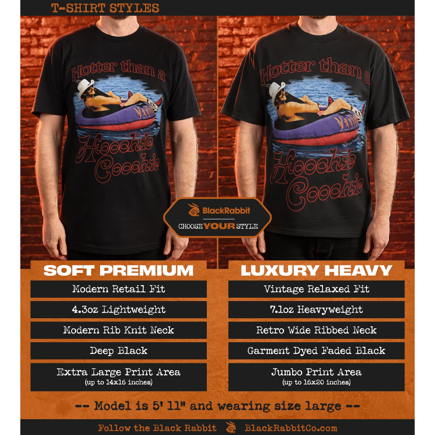 Hotter Than A Hoochie Coochie 90s Country Retro Vintage Unisex Classic T-Shirt