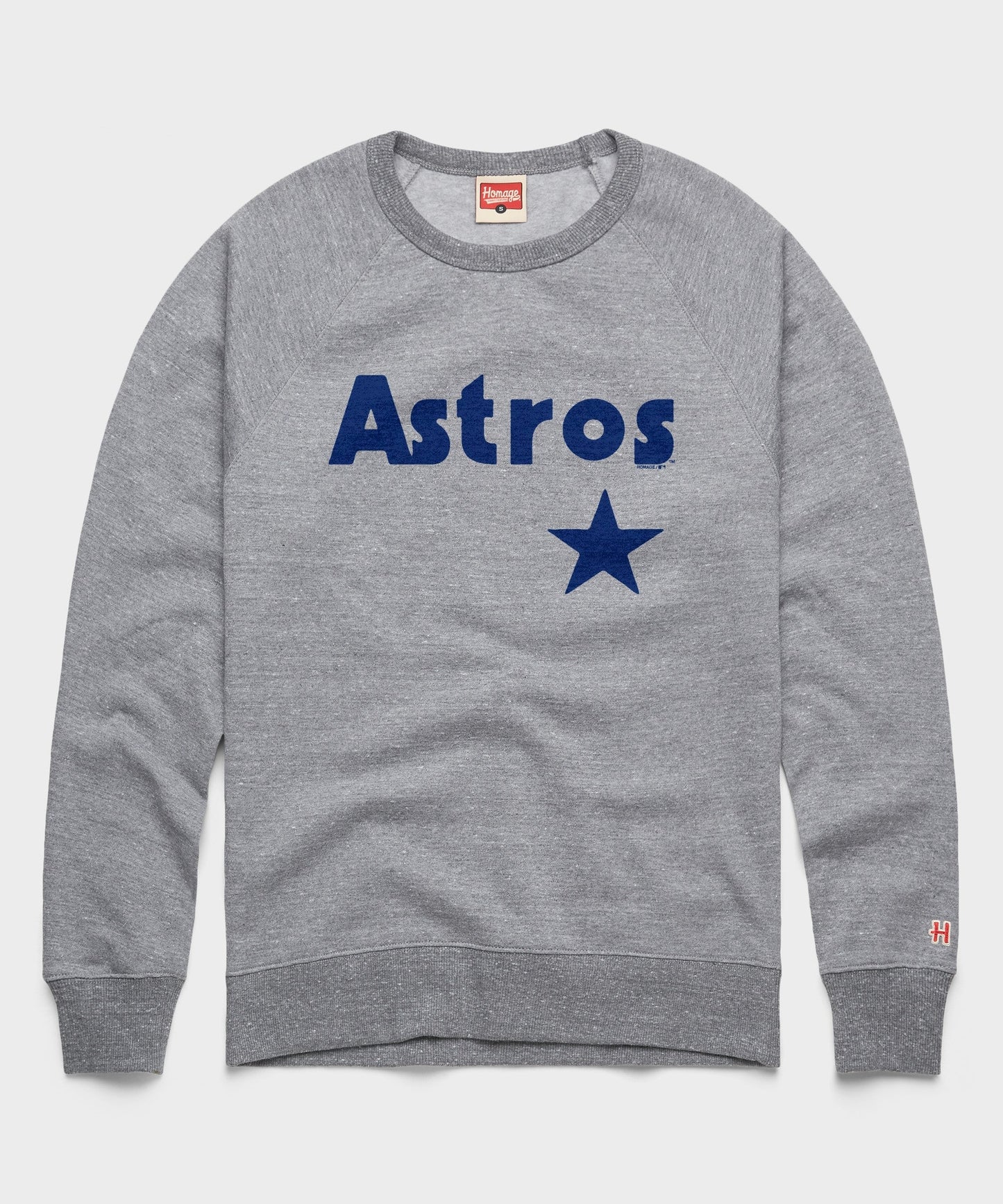 Houston Astros Jersey Logo '80 Crewneck
