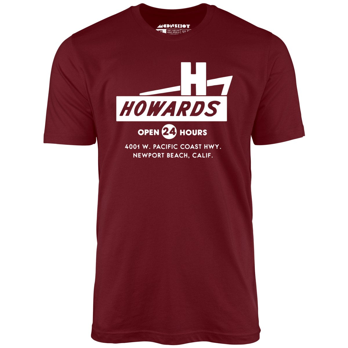 Howard's - Newport Beach, CA - Vintage Restaurant - Unisex T-Shirt