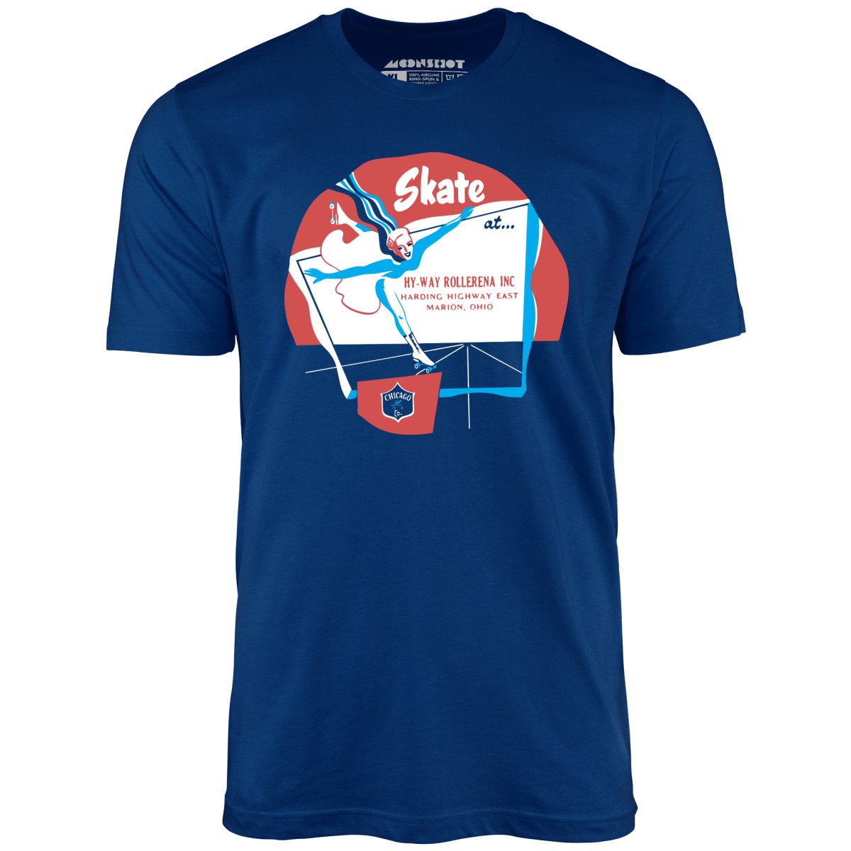 Hy-Way Rollerena - Marion, OH - Vintage Roller Rink - Unisex T-Shirt