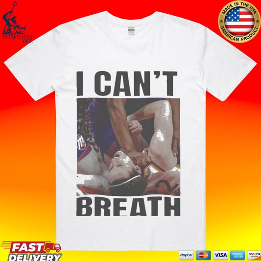 I Can’t Breathe Caitlin Clark T-shirt
