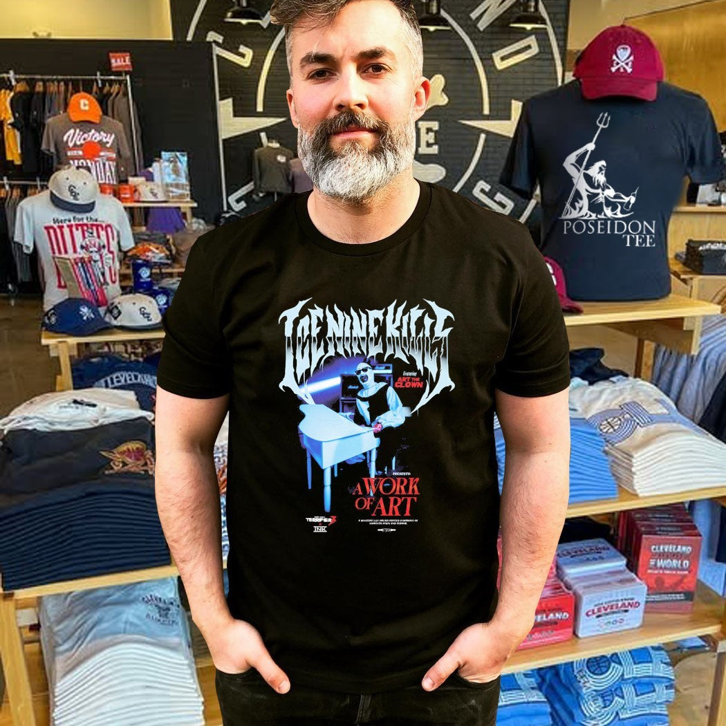 Ice Nine Kills A Work Of Art Piano T-shirt