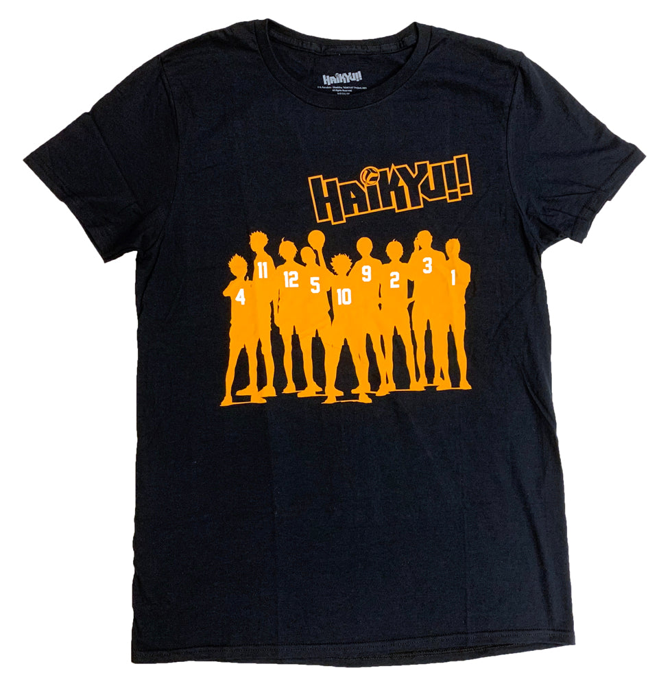 Haikyu!! Team Silhouette Anime Adult T-Shirt - clothing by TeeHivey.com