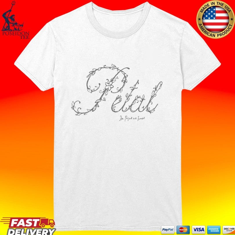 In Print We Trust Petal T-shirt