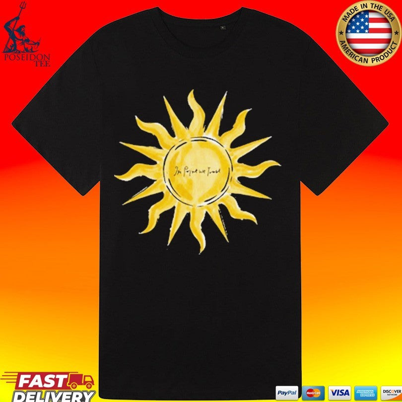 In Print We Trust Sunshine T-shirt