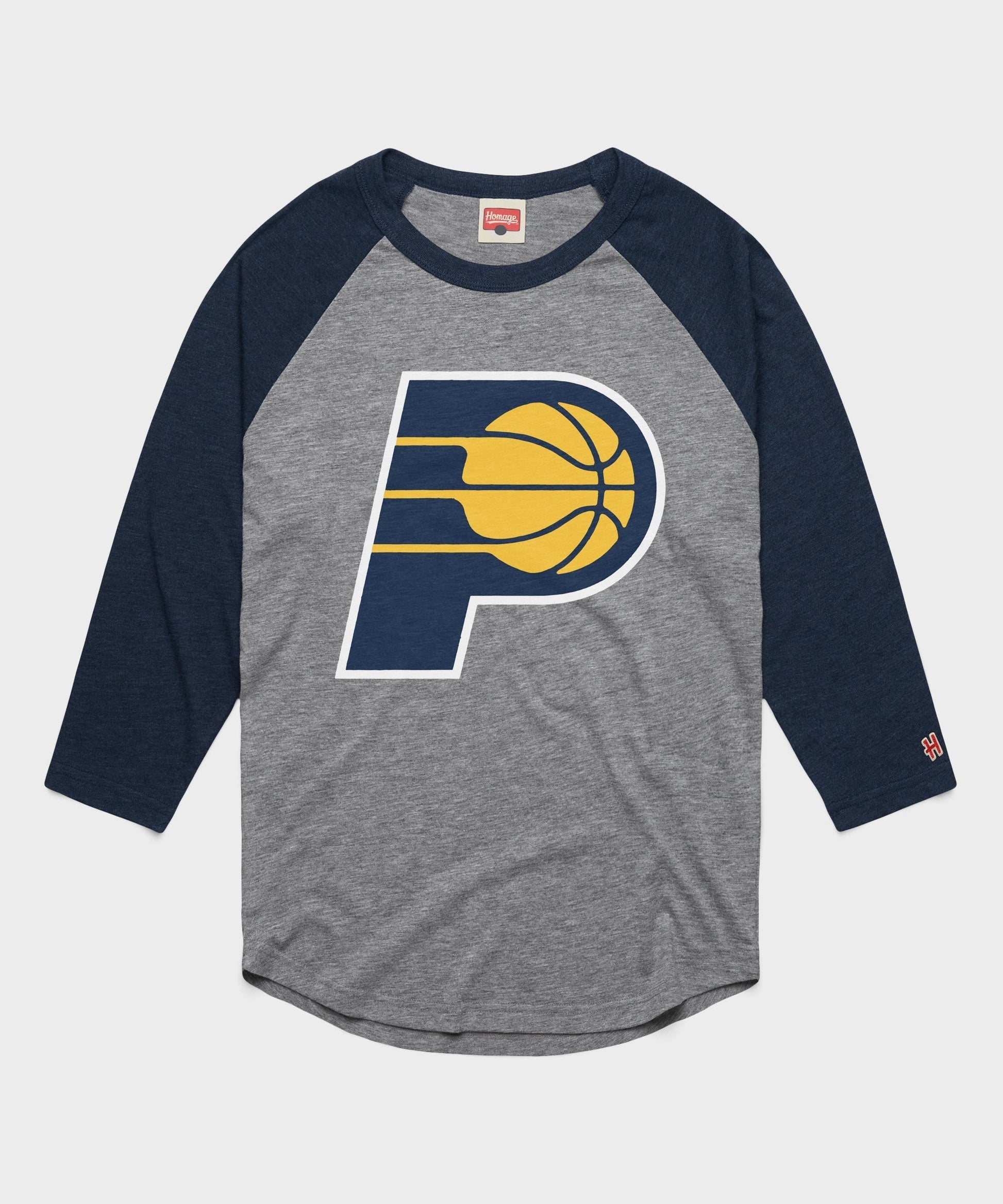 Indiana Pacers Logo Raglan