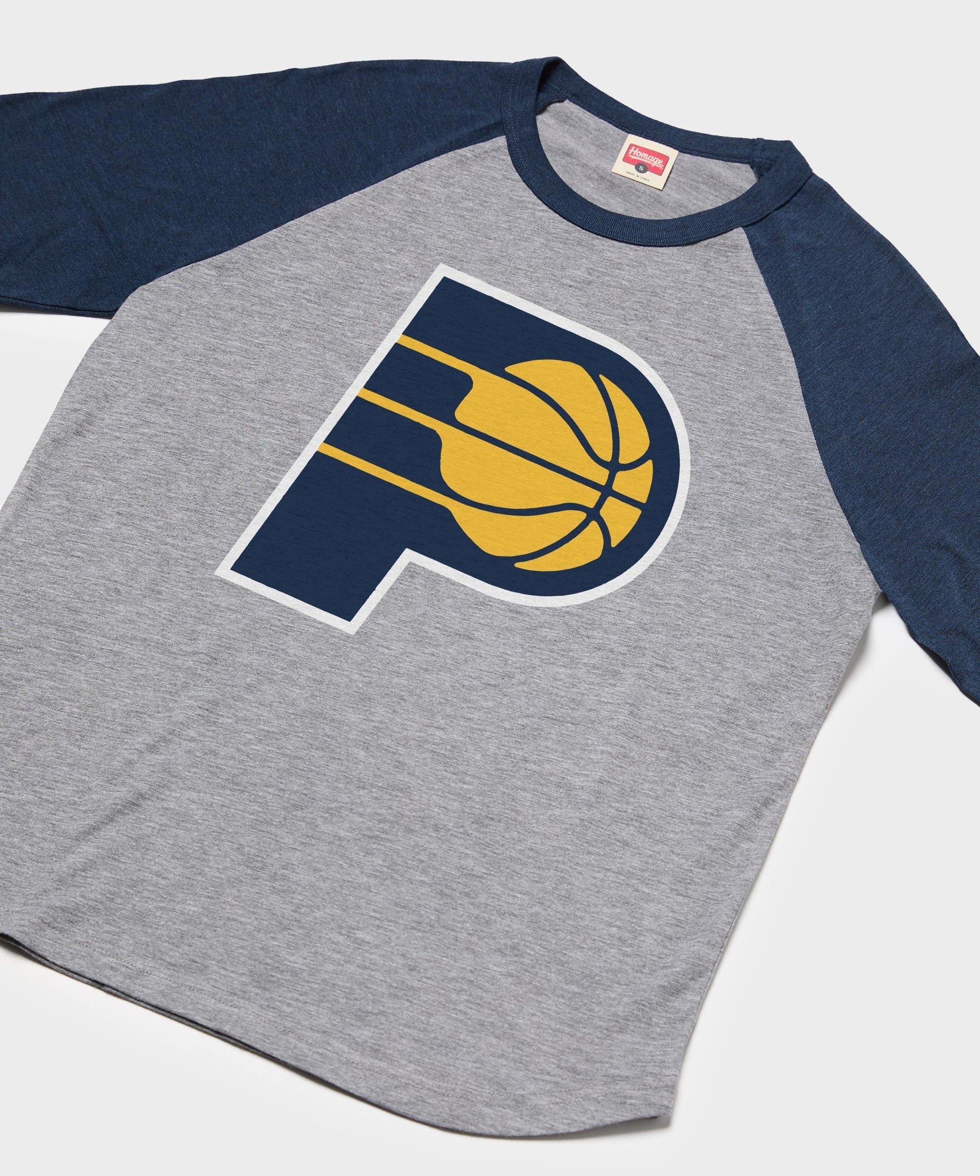 Indiana Pacers Logo Raglan