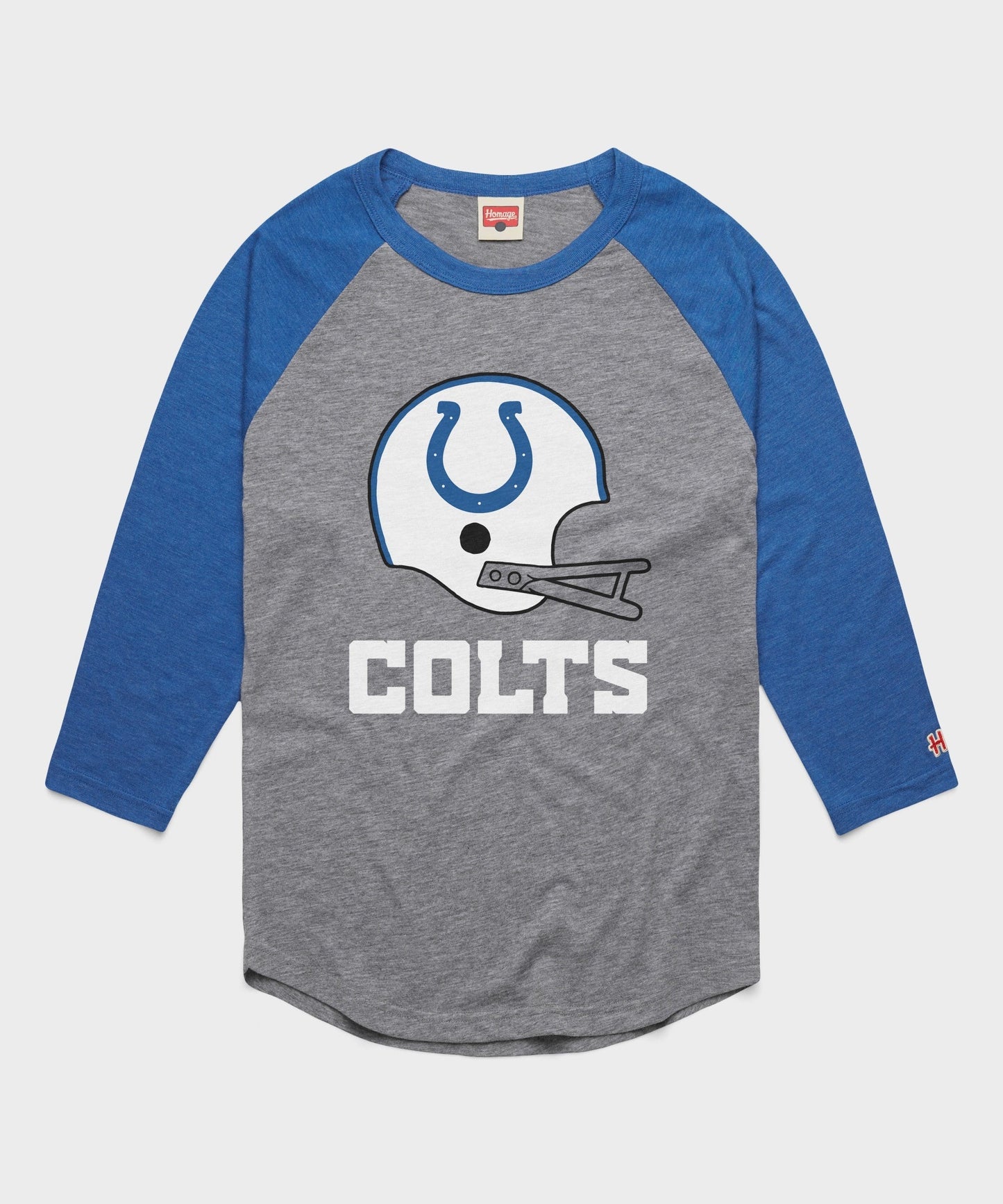 Indianapolis Colts Big Helmet Raglan
