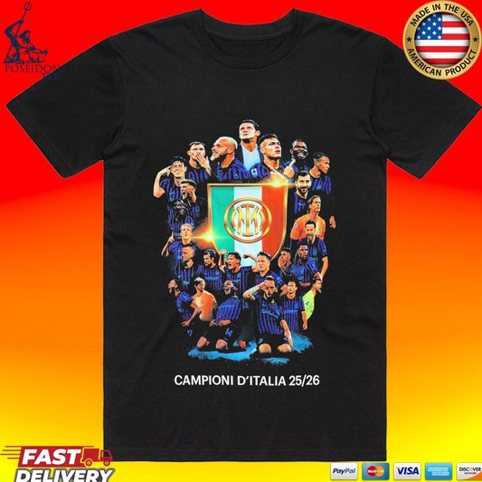 Inter Campioni D’italia 25 26 T-shirt