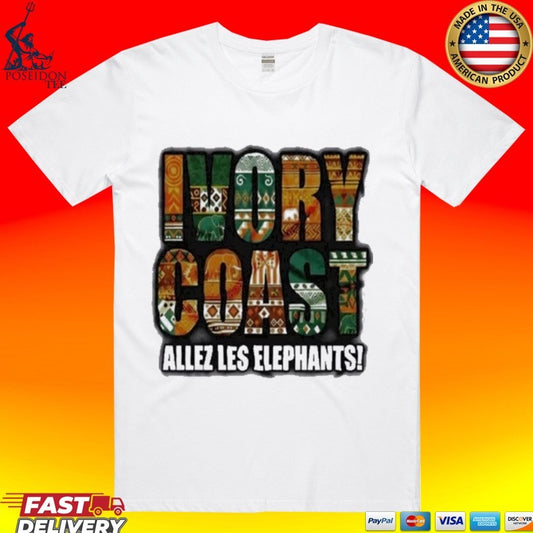 Ivory Coast Allez Les Elephants 2026 World Cup T-shirt
