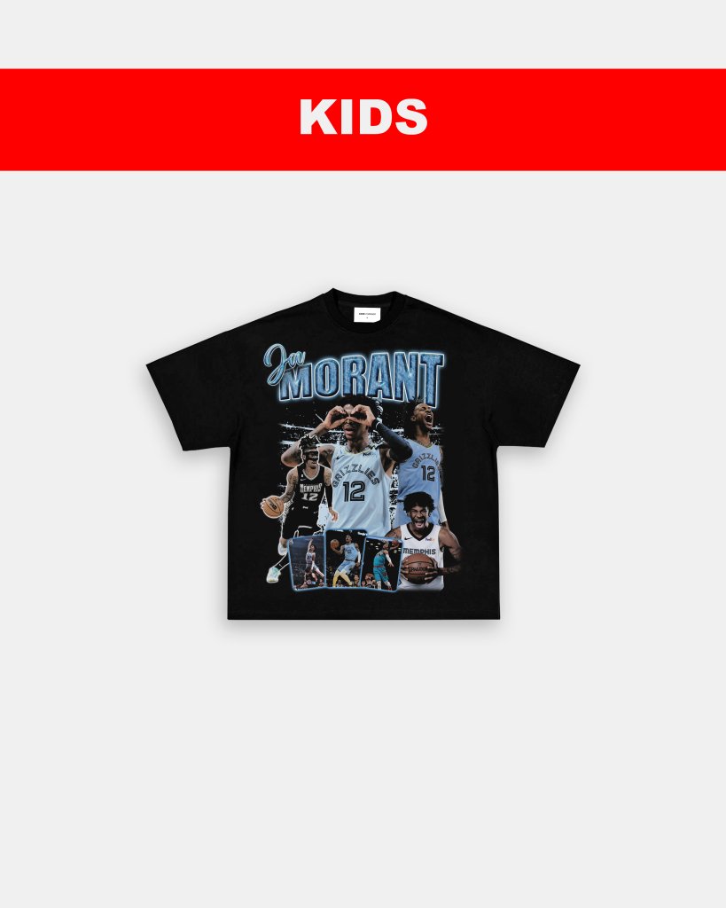 JA MORANT 3 - KIDS TEE - clothing by TeeHivey.com (Image 1)