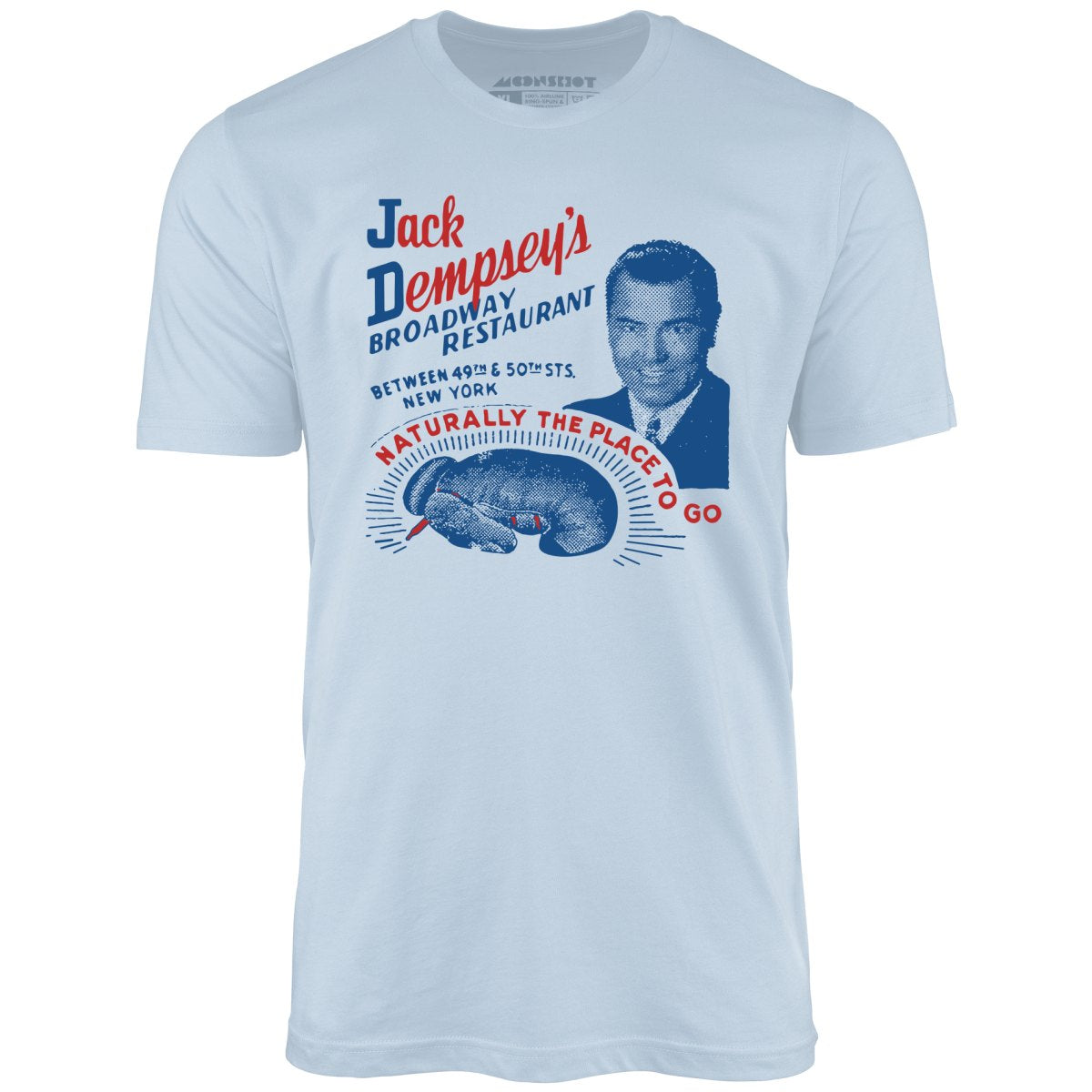 Jack Dempsey's v1 - Manhattan, NY - Vintage Restaurant - Unisex T-Shirt