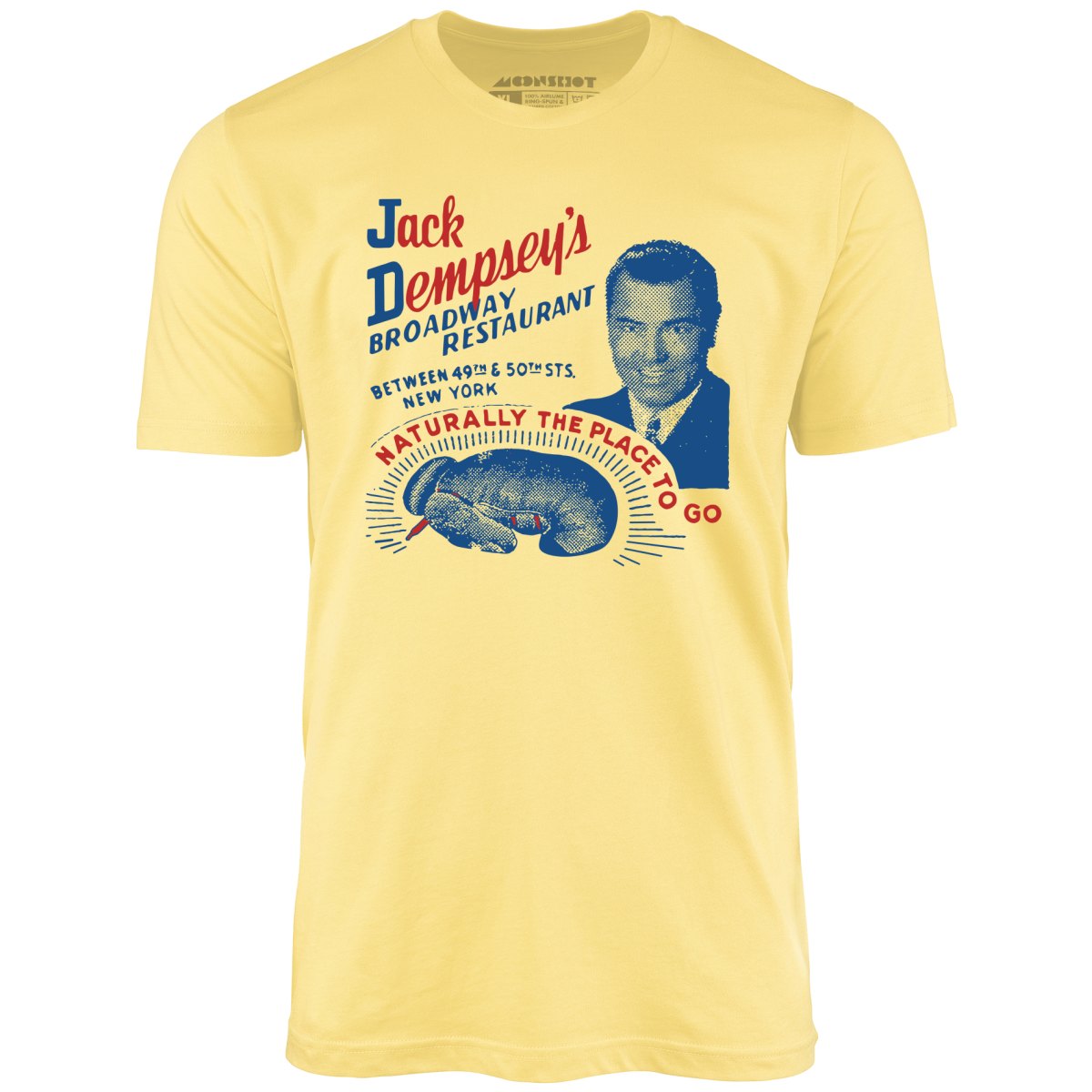 Jack Dempsey's v1 - Manhattan, NY - Vintage Restaurant - Unisex T-Shirt