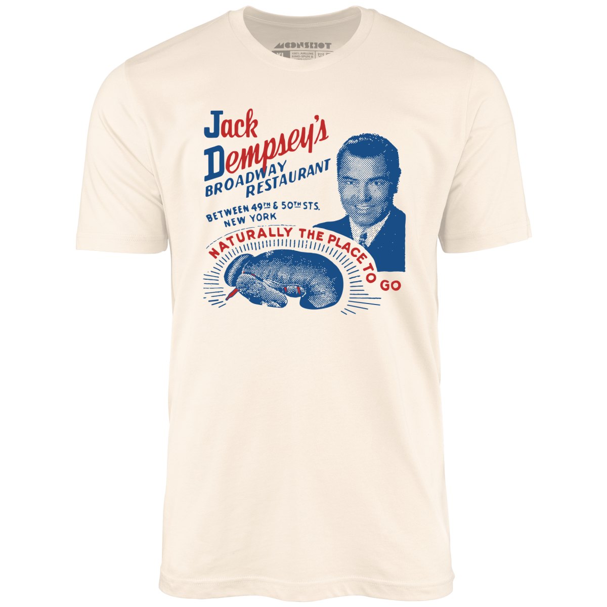Jack Dempsey's v1 - Manhattan, NY - Vintage Restaurant - Unisex T-Shirt