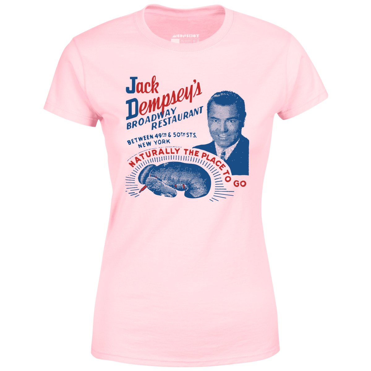 Jack Dempsey's v1 - Manhattan, NY - Vintage Restaurant - Women's T-Shirt