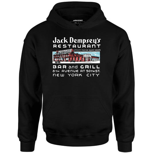 Jack Dempsey's v2 - Manhattan, NY - Vintage Restaurant - Unisex Hoodie