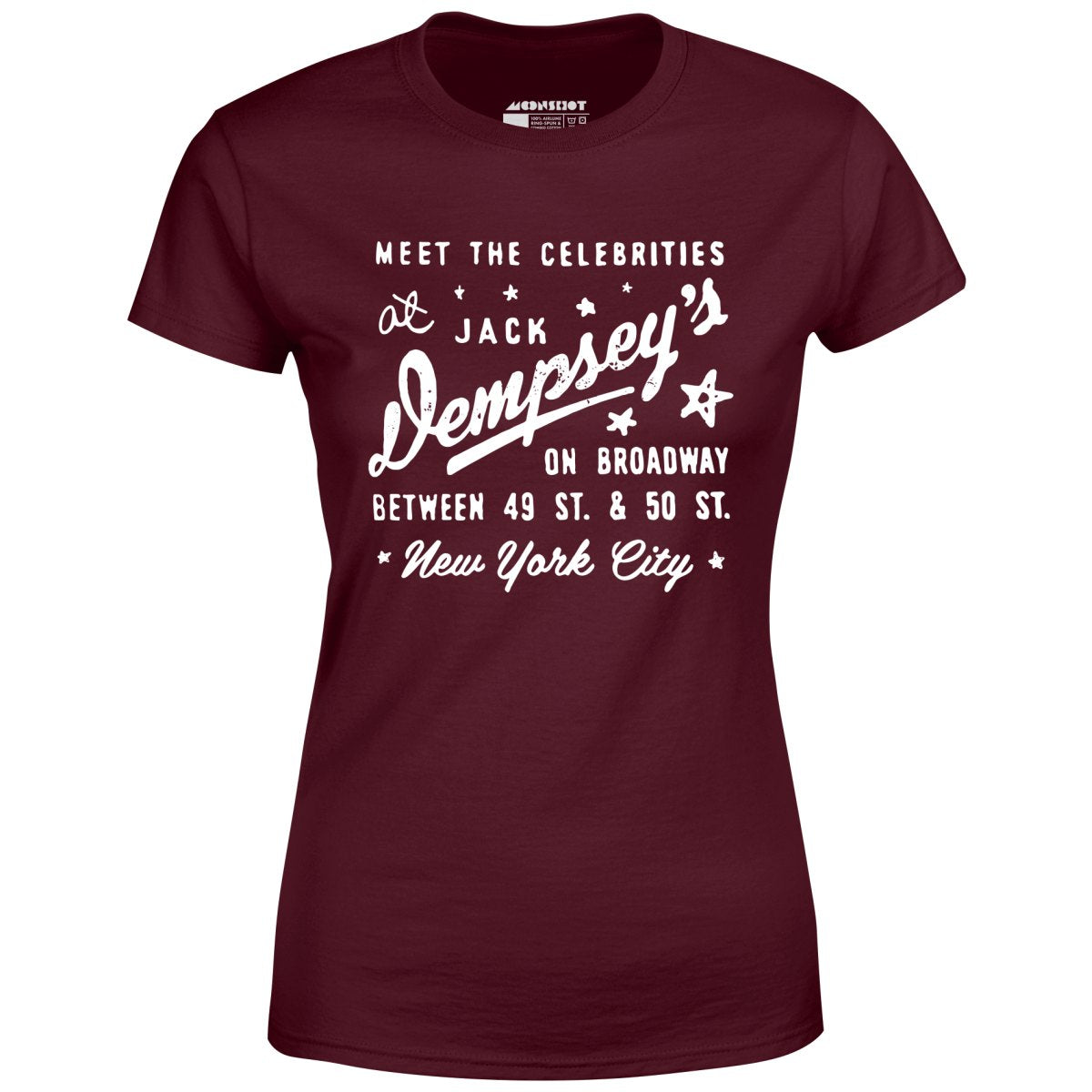 Jack Dempsey's v3 - Manhattan, NY - Vintage Restaurant - Women's T-Shirt