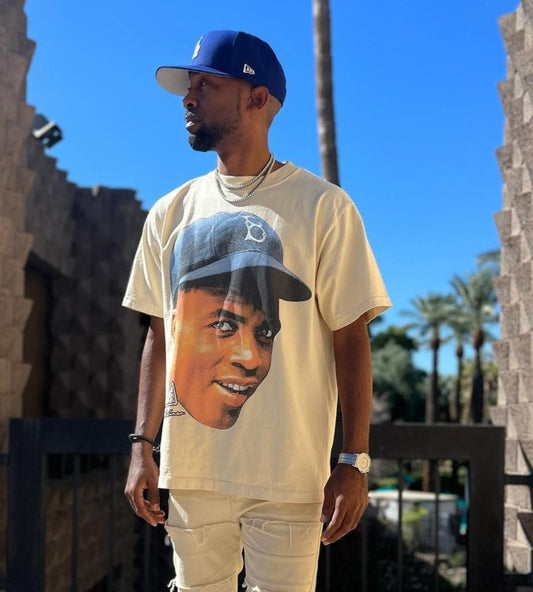 JACKIE ROBINSON TEE - [DS] - clothing by TeeHivey.com (Image 1)