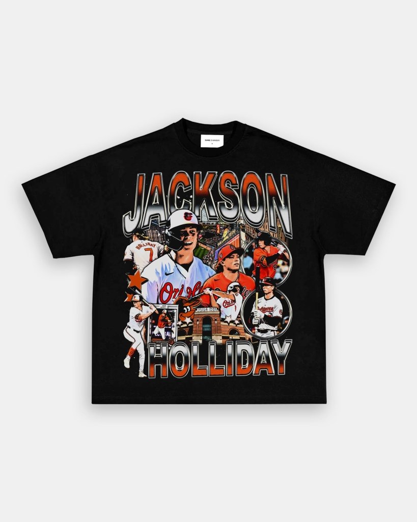 JACKSON HOLLIDAY TEE Style001 - clothing by TeeHivey.com (Image 1)