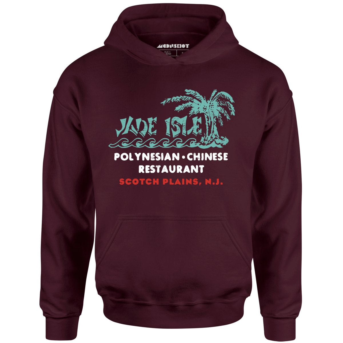 Jade Isle - Scotch Plains, NJ - Vintage Tiki Bar - Unisex Hoodie