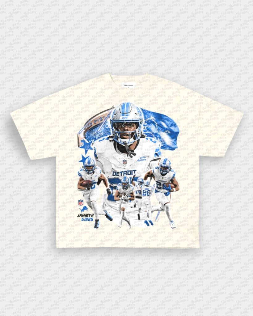 JAHMYR GIBBS V2 TEE - clothing by TeeHivey.com (Image 3)
