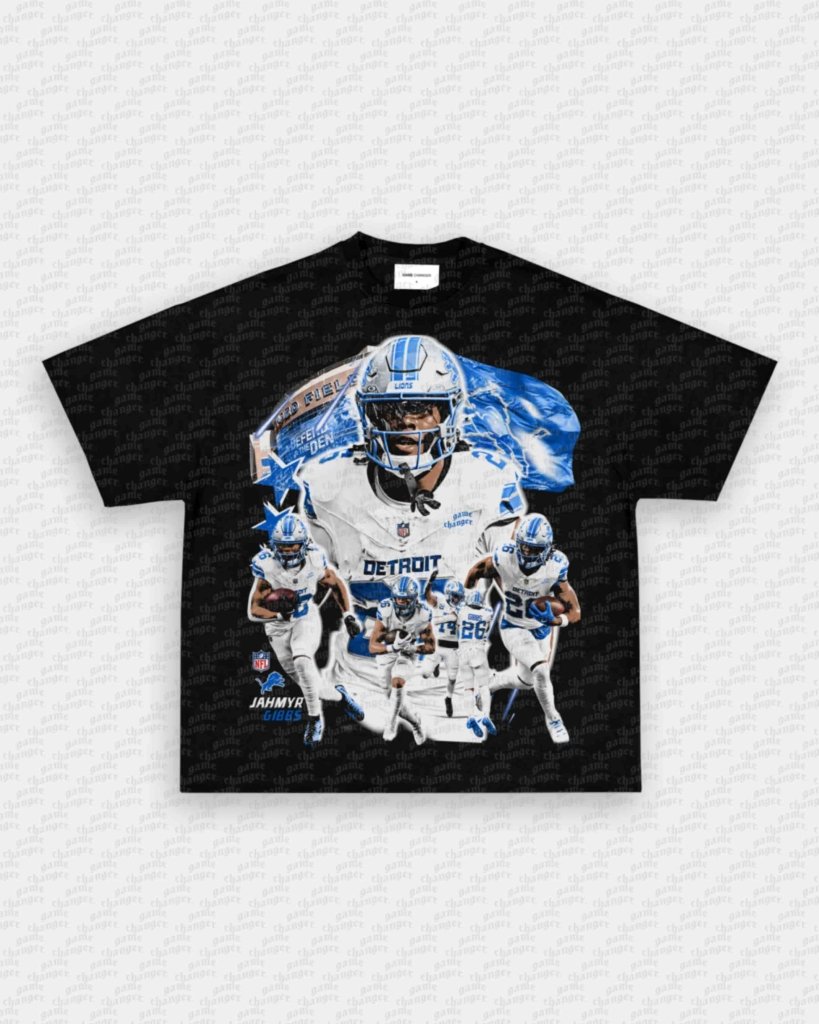 JAHMYR GIBBS V2 TEE - clothing by TeeHivey.com (Image 5)
