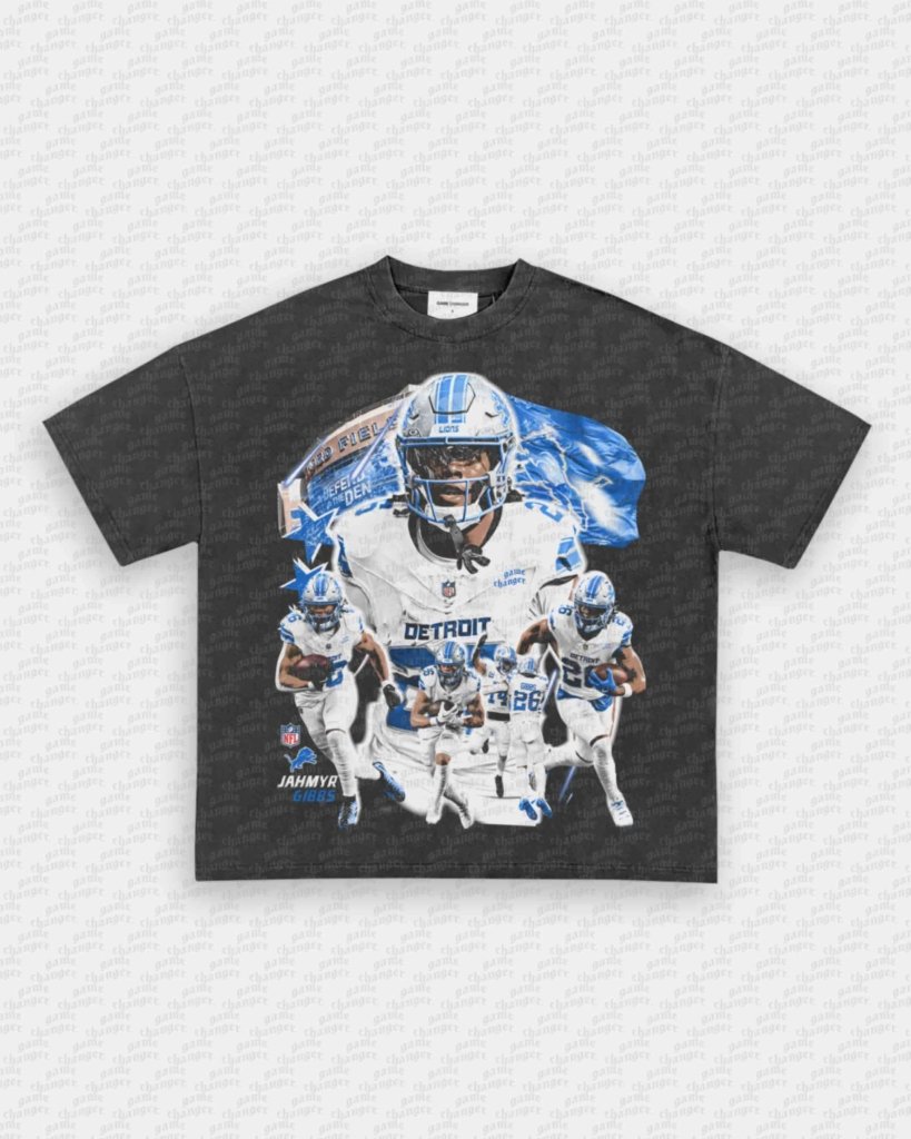 JAHMYR GIBBS V2 TEE - clothing by TeeHivey.com (Image 4)