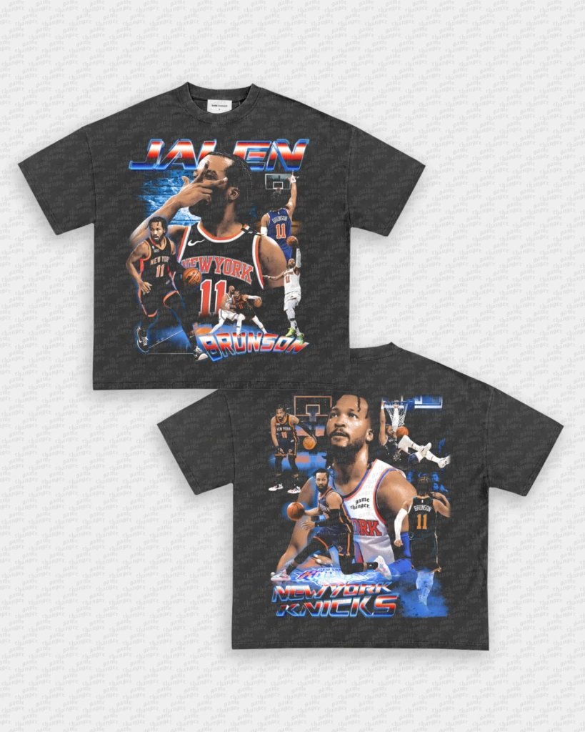 JALEN BRUNSON V5 TEE - [DS] - clothing by TeeHivey.com (Image 4)