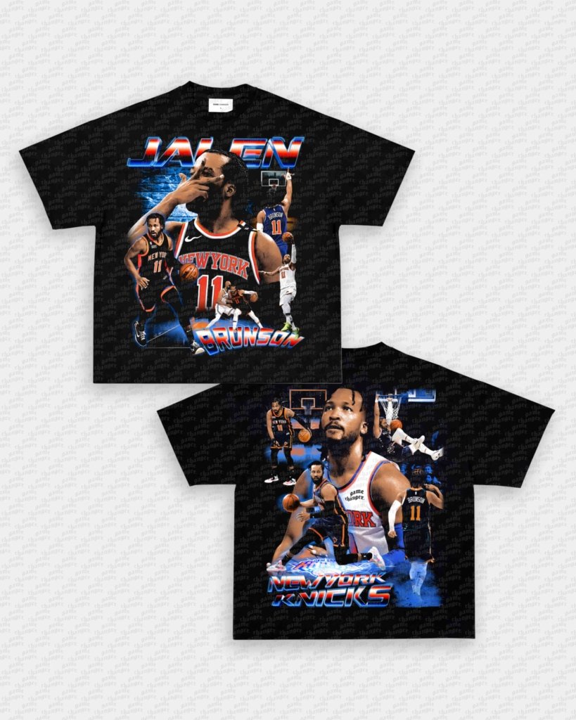 JALEN BRUNSON V5 TEE - [DS] - clothing by TeeHivey.com (Image 3)