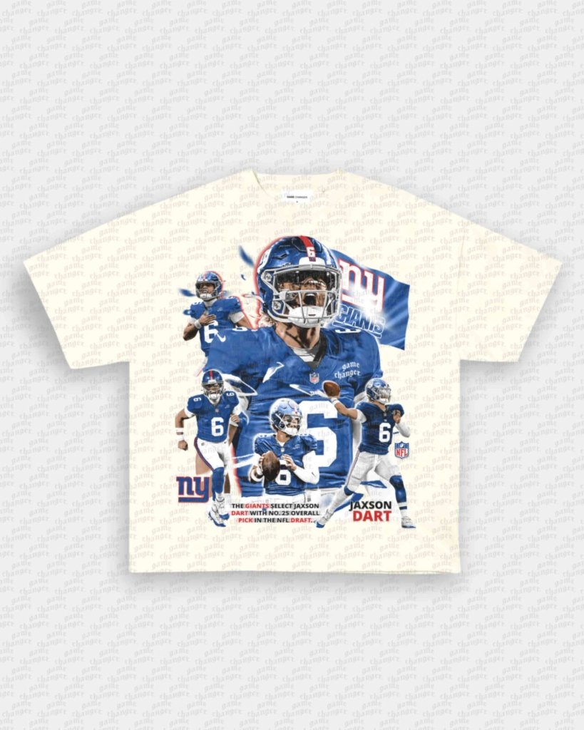 JAXSON DART - NYG TEE - clothing by TeeHivey.com (Image 2)
