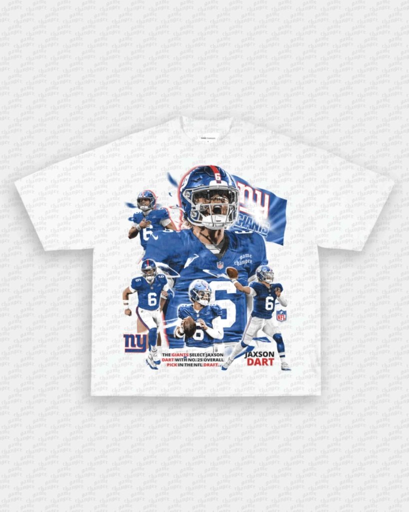 JAXSON DART - NYG TEE - clothing by TeeHivey.com (Image 3)