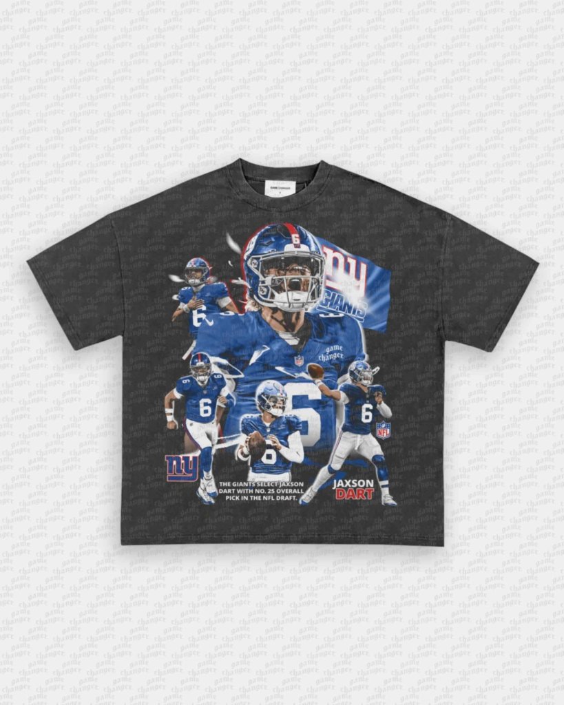 JAXSON DART - NYG TEE - clothing by TeeHivey.com (Image 4)