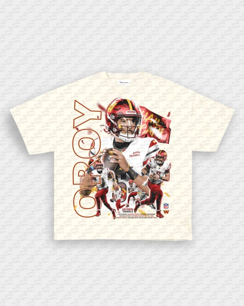 JAYDEN DANIELS - OROY TEE - clothing by TeeHivey.com (Image 3)