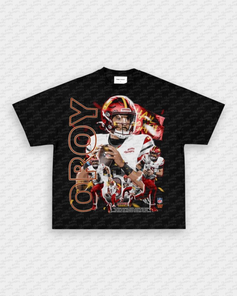 JAYDEN DANIELS - OROY TEE - clothing by TeeHivey.com (Image 1)
