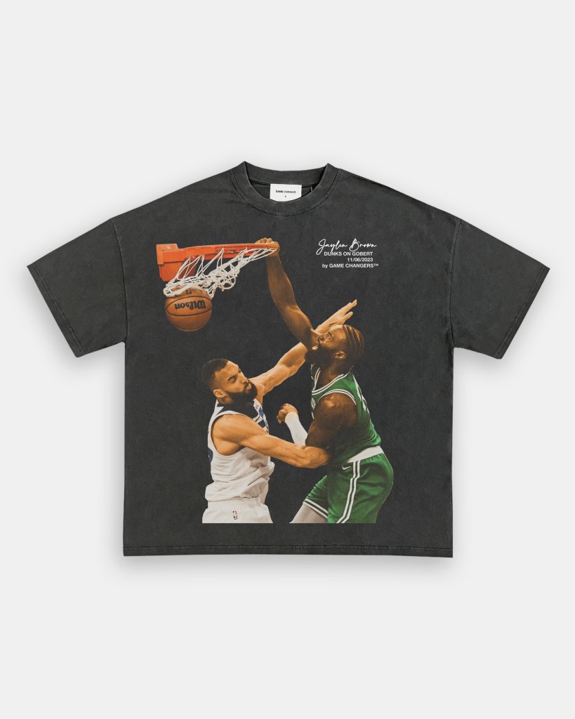 JAYLEN BROWN ON GOBERT TEE - clothing by TeeHivey.com (Image 3)