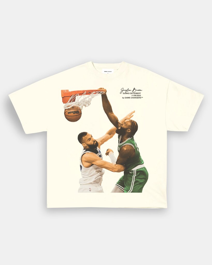 JAYLEN BROWN ON GOBERT TEE - clothing by TeeHivey.com (Image 4)