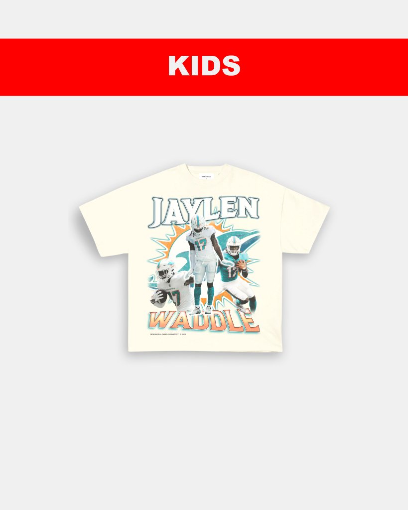 JAYLEN WADDLE - KIDS TEE - clothing by TeeHivey.com (Image 4)