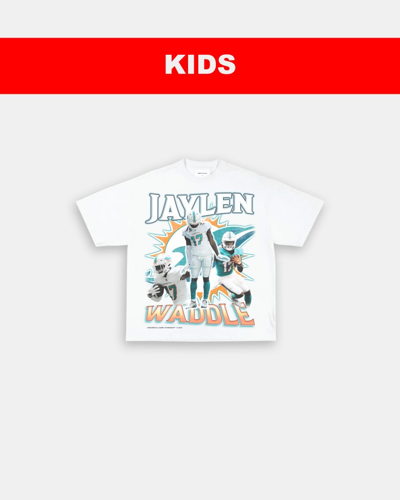 JAYLEN WADDLE - KIDS TEE - clothing by TeeHivey.com (Image 2)