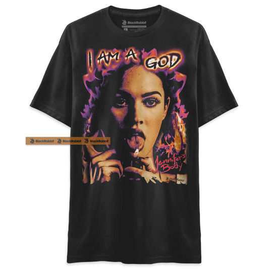 Jennifer's Body I Am A God Megan Fox Horror Movie Retro Vintage Bootleg Unisex Classic T-Shirt