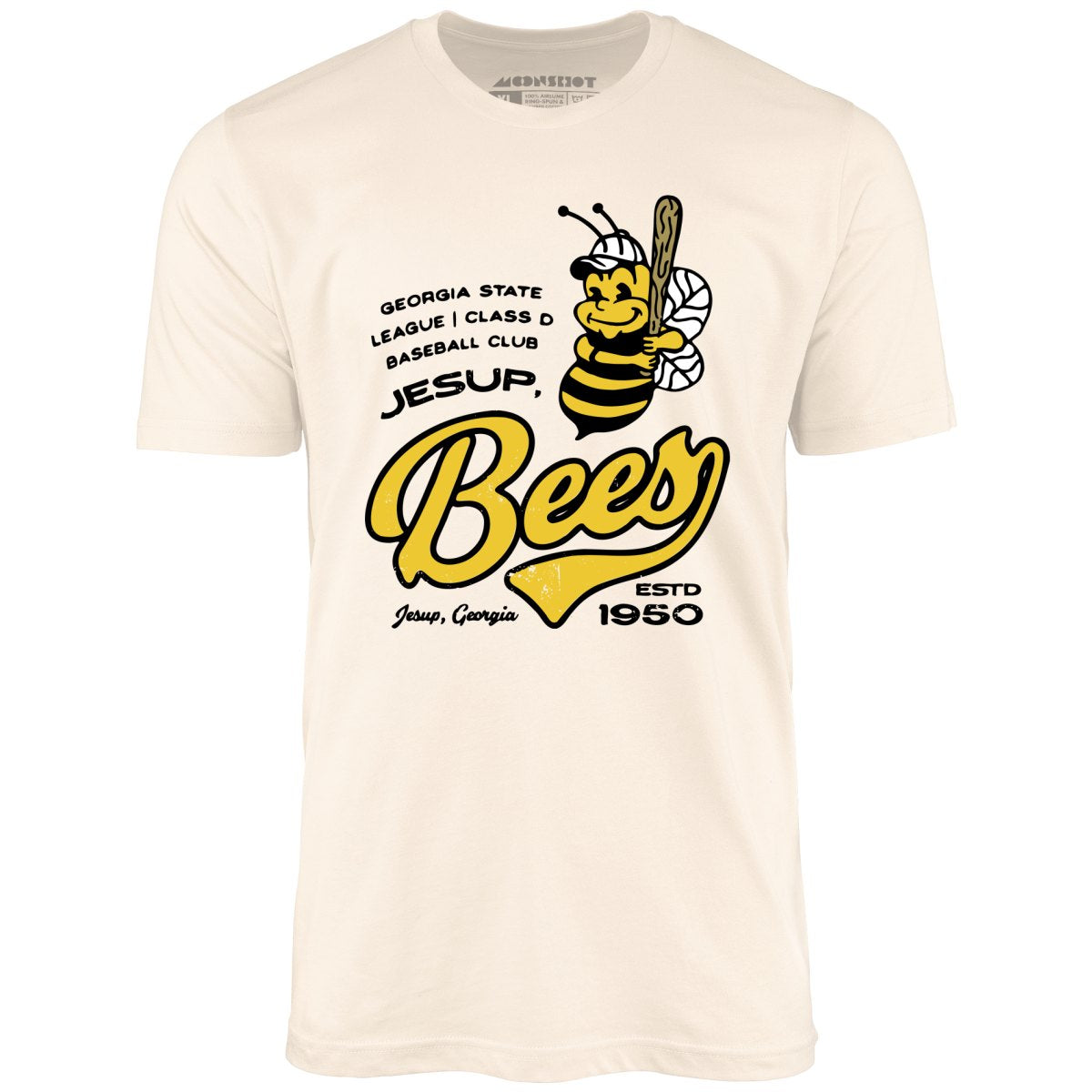Jesup Bees - Georgia - Vintage Defunct Baseball Teams - Unisex T-Shirt