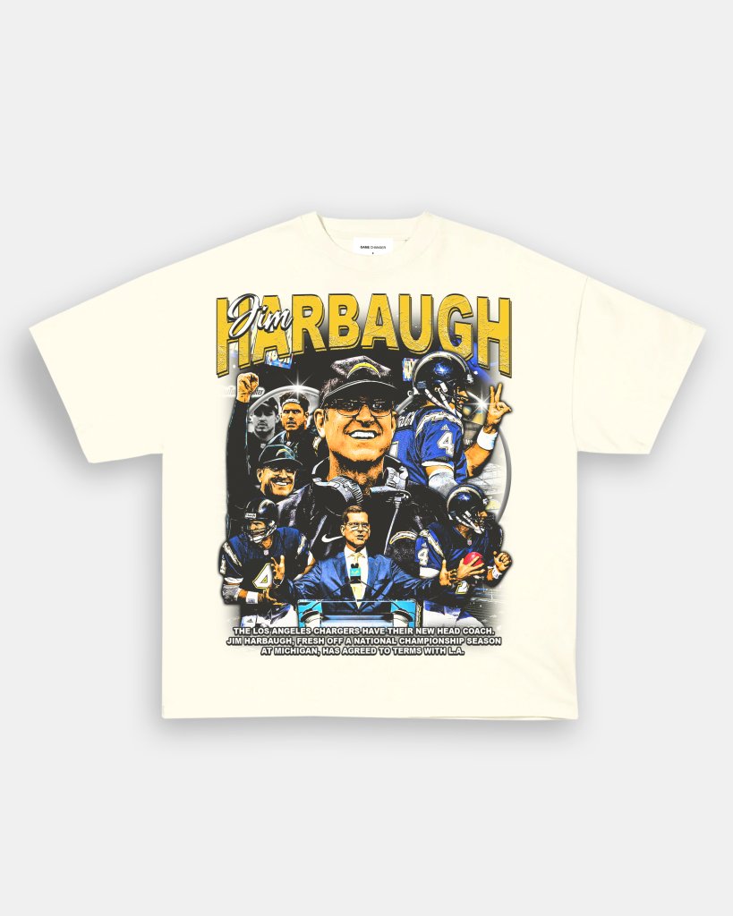 JIM HARBAUGH V2 TEE - clothing by TeeHivey.com (Image 2)