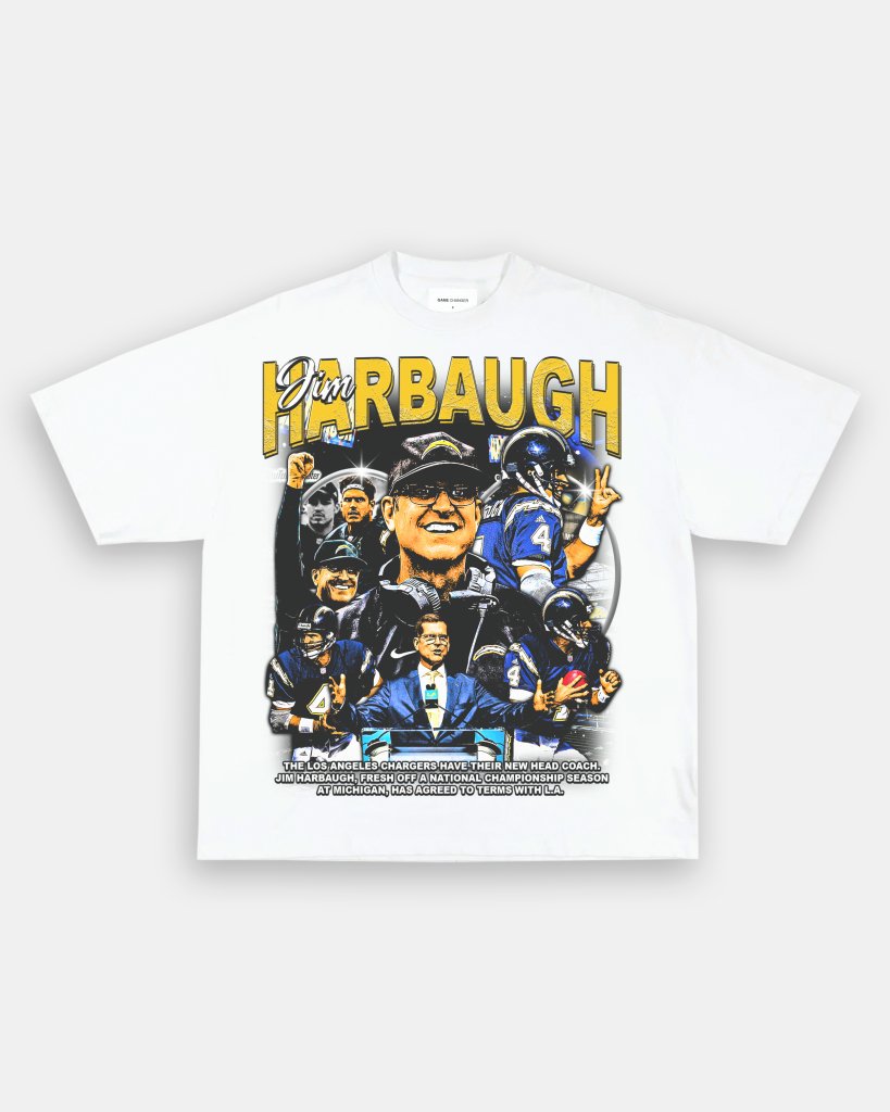 JIM HARBAUGH V2 TEE - clothing by TeeHivey.com (Image 4)
